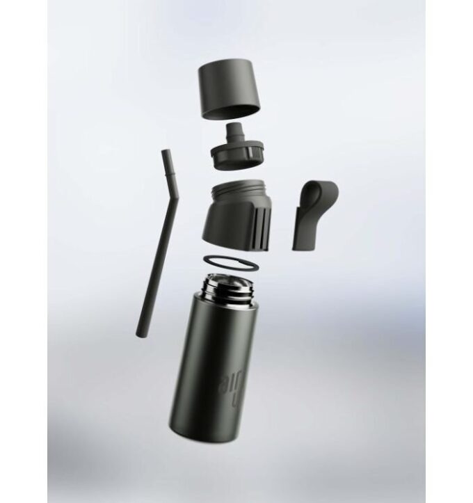 Gen 2 Steel Flaschen Dusky Obsidian Gen 2 Steel Flaschen Dusky Obsidian