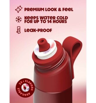 Gen 2 Steel Flaschen Rich Ruby
